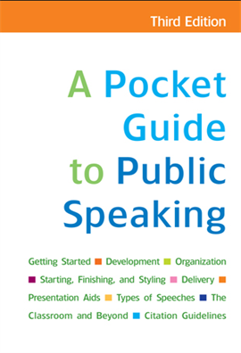 A Pocket Guide to Public Speaking 3ed